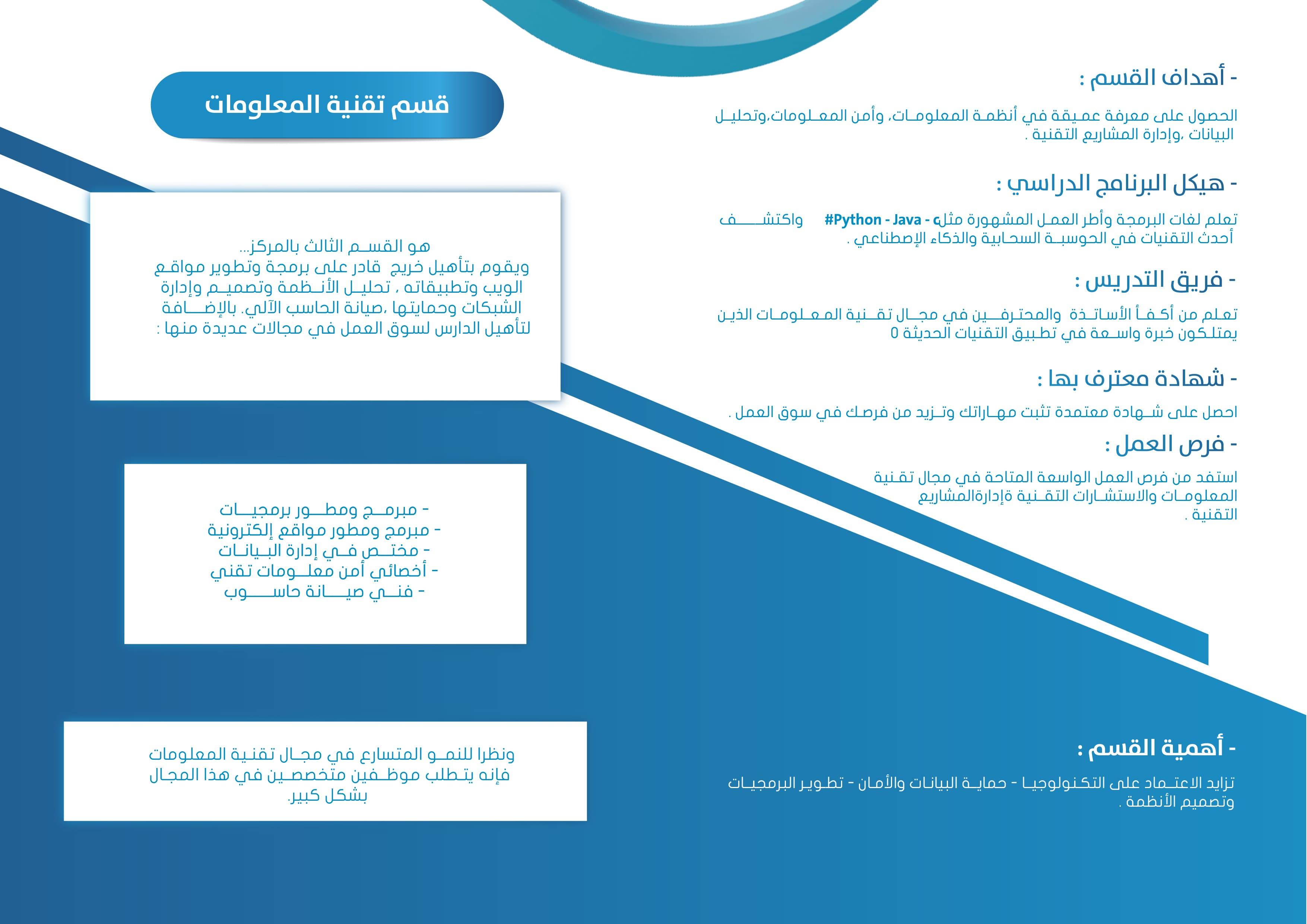 برنامج تقنية المعلومات