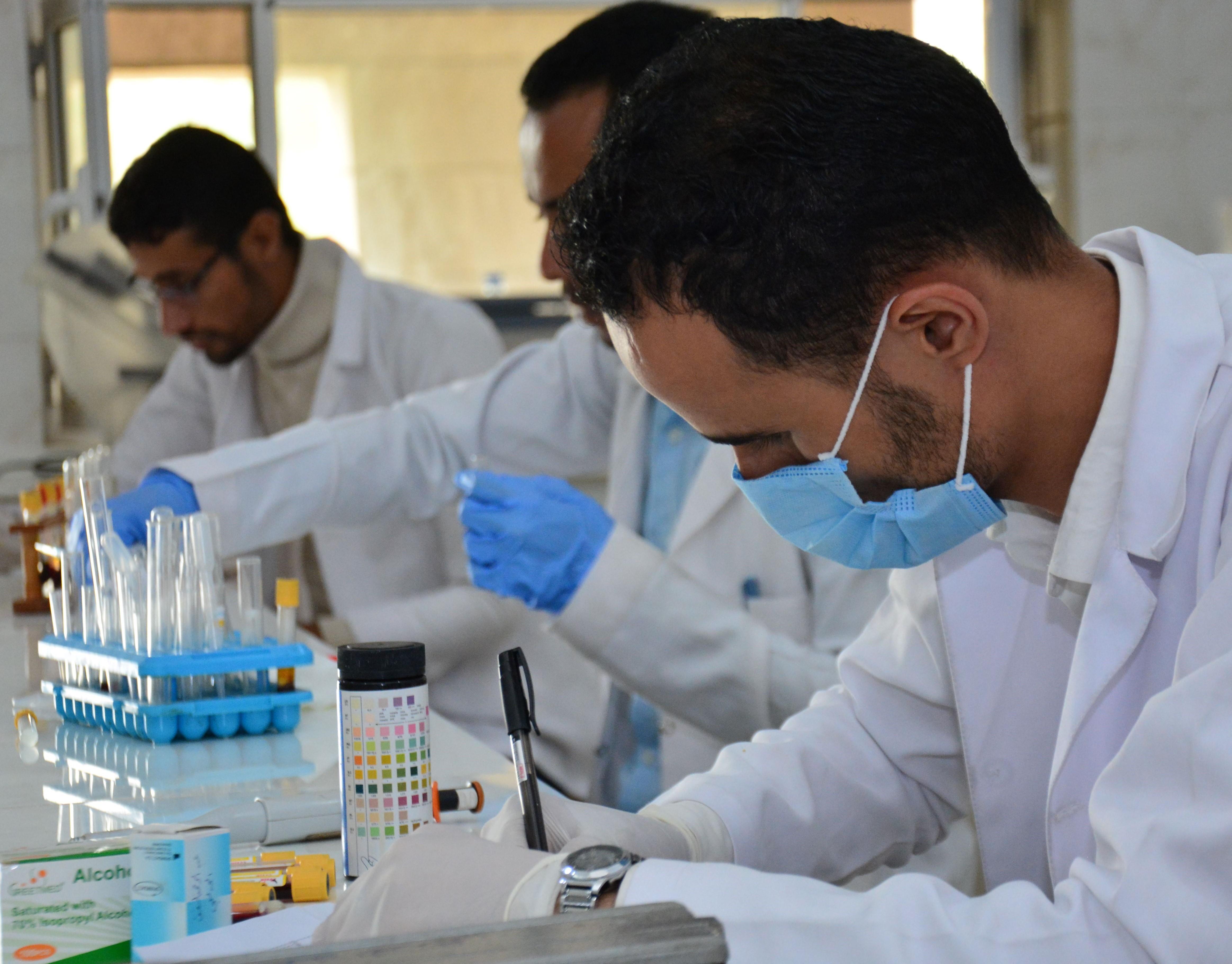 ماجستير مختبرات طبية