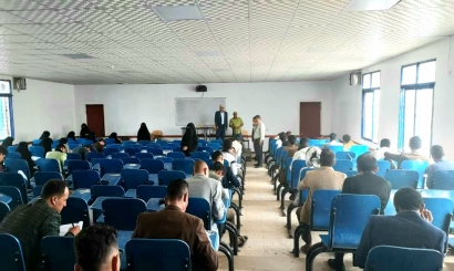 تدشين الإختبارات النهائية بكلية القانون