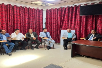 تدشين الإمتحانات السريرية لطلبة الدفعة الثالثة طب وجراحة