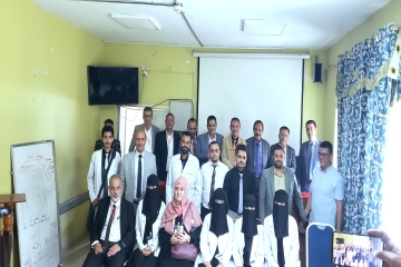 إختتام الإمتحانات السريرية لطلبة الدفعة الثالثة طب وجراحة